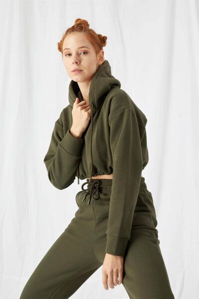 gothamvibes Γυναικεία φούτερ Jogger Khaki