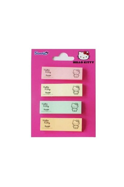 Notix Hello Kitty Pastel Σελιδοδείκτης 25 Φύλλων (4 * 15 * 50)