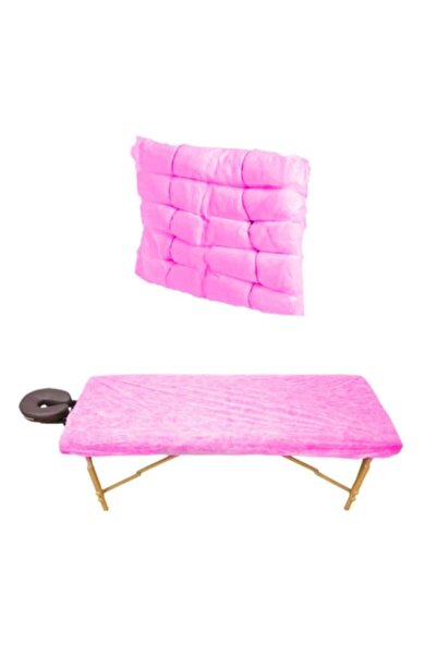 Genel Markalar Sedye Örtüsü 10 Adet Pembe 80*220 Ebatında Çift Tarafı Lastikli