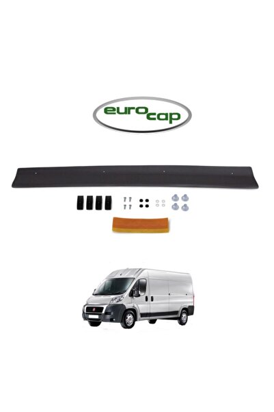 EUROCAP Fiat Ducato Ön Kaput Koruma Rüzgarlığı 3mm Akrilik (Abs) Parlak Siyah...