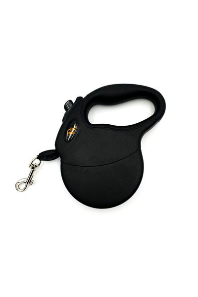 Tasma Market Black 3m 8kg Automatic Roller Dog Walking Collar