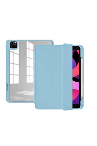 zore Apple Ipad Pro 12.9 2021 (5.nesil) Kılıf Nort Arkası Şeffaf Standlı Kılıf