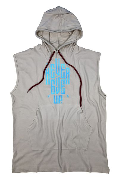 BLUU Αμάνικο μπλουζάκι με κουκούλα Ngup Unisex Fitness Singlet