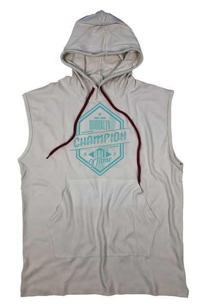 BLUU Champx Unisex Αμάνικο μπλουζάκι με κουκούλα Fitness Singlet
