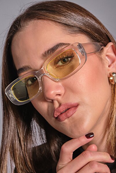 Monvago Mv 21874-5 Yellow Glass Unisex Sunglasses