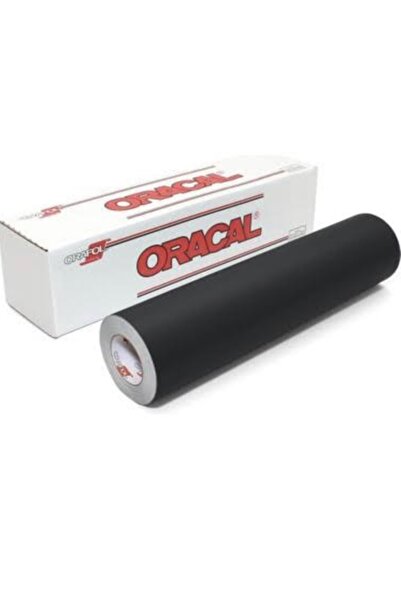 Oracal Siyah Mat Kendinden Yapışkanlı Kaplama Folyosu Suya Dayanıklı 126x1mt ...