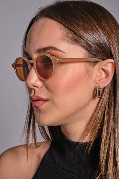 Monvago Mv 001007 -2 Brown Unisex Sunglasses