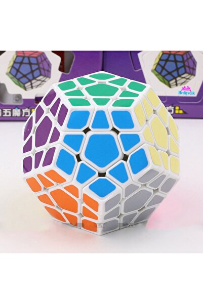 hediyecik Speed Megaminx White Base Zeka Küpü Akıl Küpü Küp