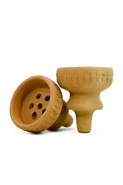 NARGİLE DÜNYASI Çok Delikli Erkek Toprak Lüle