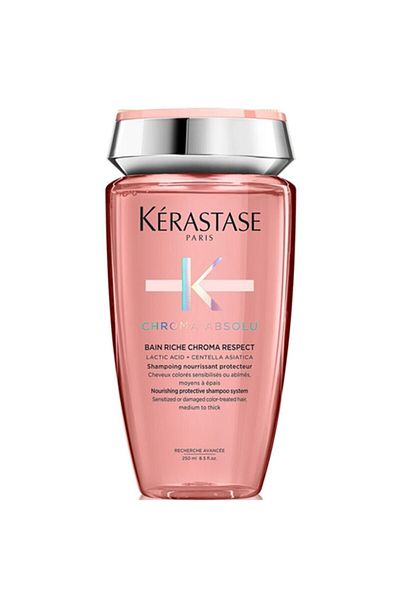 Kerastase Chroma Absolu 250ml - Colored Shampoo for Sensitive and Damaged Hair, Preventing Color Loss