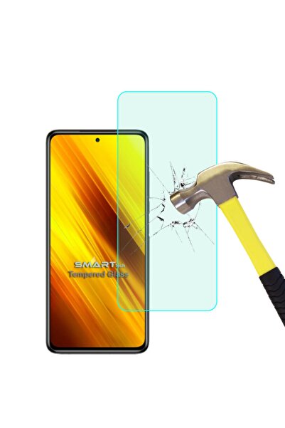 Smart Tech Poco X3 Temperli Kırılmaz Cam Ekran Koruyucu