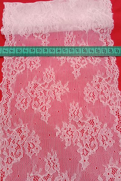REMSATİC Lycra Lace - Guipure White Χρώμα Φαρδύ
