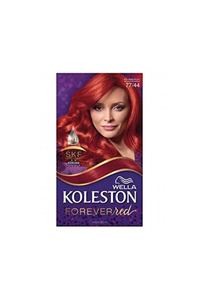 Wella Koleston Kit Saç Boyası 77/44 Kor Ateşi Kızılı