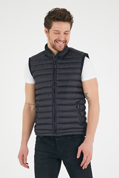 çerme Чоловічий жилет Slim Fit, чорний, розмір 12