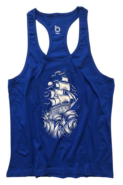 BLUU Wave Fitness Gym Tank Top Athlete