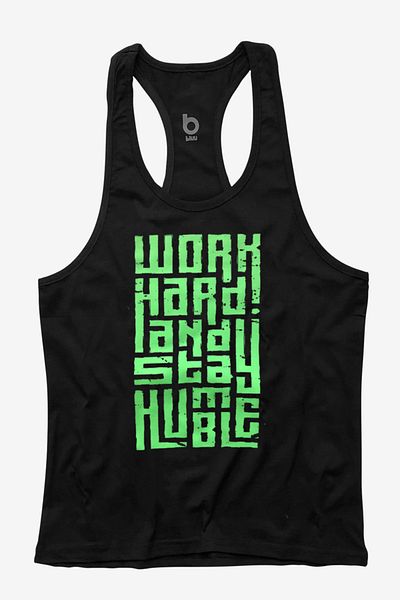 BLUU Hmblegr Fitness Gym Tank Top Athlete Undershirt