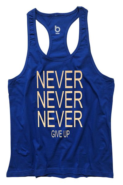 BLUU Nevernever2 Fitness Gym Tank Top Αθλητής