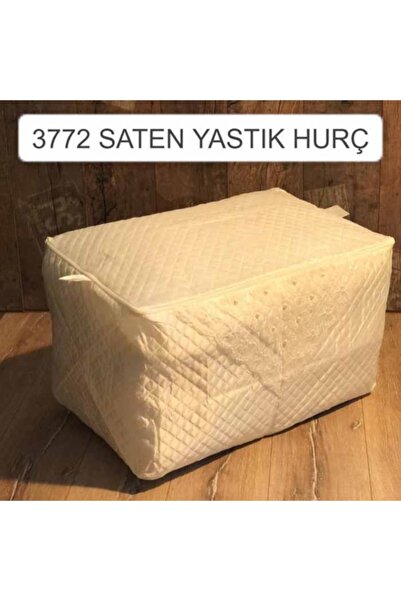 orhanucuzluk Satin Pillow Bag (75x40x40) White