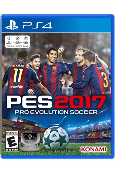 KONAMI Ps4 Pes 2017 Pro Evolution Soccer Teşhir Ürün Orjinal Kutulu Oyun Pes 17