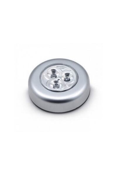 Çokuygunuz Led Pilli Dokunmatik Kablosuz Tezgah Üstü Spot Lamba 1 Adet