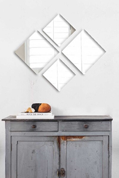 Resmo 4 Parça Antre Hol Koridor Duvar Salon Mutfak Banyo Wc Ofis Çocuk Yatak Odası Set Ayna