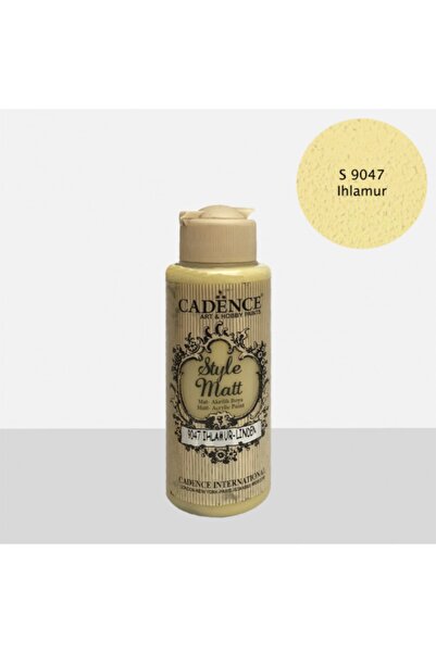 Cadence Style Mat Akrilik Boya S-9047 Ihlamur 120ml