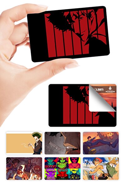 ZipZap ملصق جلدي لبطاقة كاوبوي بيبوب 7 قطع