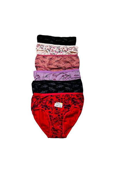 Gelincik Pachet de 6 chiloți cu model