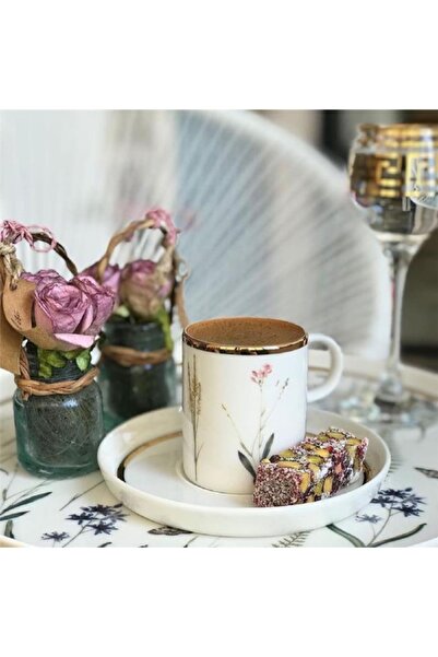 Porland Botanical Kahve Takımı 4 Parça