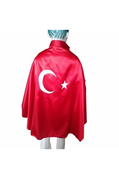 PAZARSEN Κόκκινο μισοφέγγαρο με στάμπα σημαία