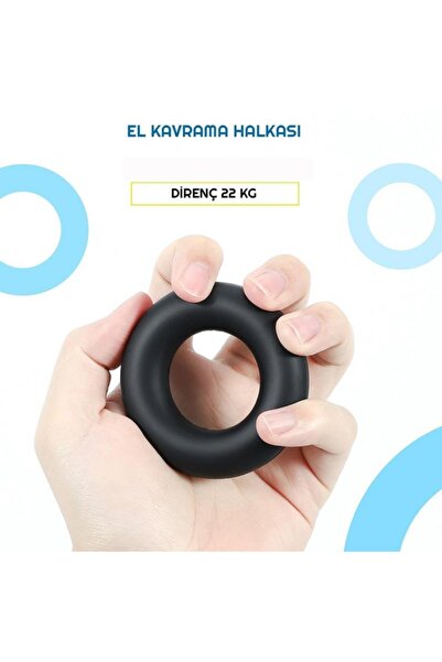 exeo Direnç Ayarlanabilir 10-60kg Sayaçlı El Egzersiz Yayı Seti