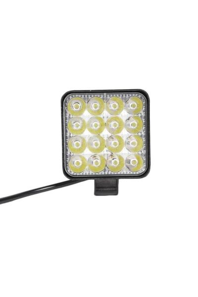Genel Markalar 16 Ledli 3000 Lümen Off Road Çalışma Ve Sis Lambası 48watt-s Model