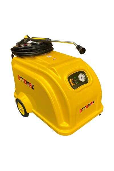 ROWERMAX Ottomax Otx-200 Yüksek Basınçlı 200 Bar Italyan Pompa Oto Yıkama Makinası 12 Metre Hortumlu Trifaze