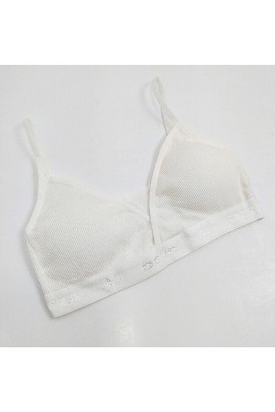Dondeza Women's White Rope Suspender Double Breasted Padded Bustier