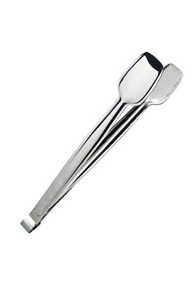Nehir Short Stainless Steel Grill Tongs (28 cm)