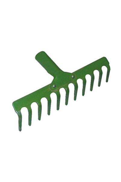 Asenya Bahçe Tırmığı 12 Diş Demir Tırmık Çim Toplama Yaprak Toplama Tırmığı