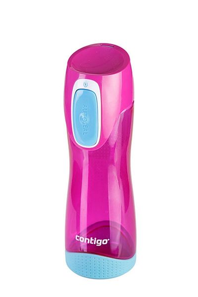 Contigo Swish Single Hand Push Water Bottle 500ml