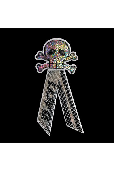 Bukle İplik Cranius Love Written Heat Sticking Crest - Accesoriu - Patch (1 bucată)