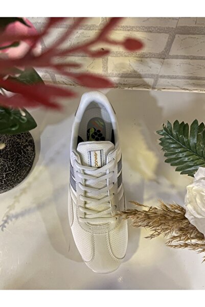 Lescon 3001 Білі ортопедичні чоловічі повсякденні спортивні кросівки