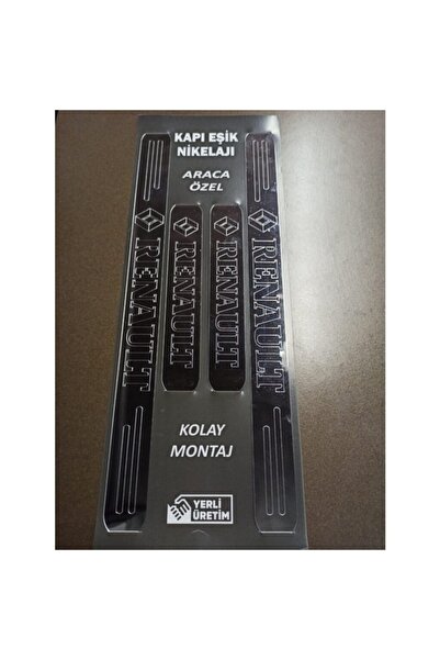 Genel Markalar Renault Clio 2 Uyumlu Kapı Eşiği 4'lü Set Ön Arka
