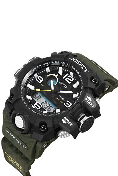 Joefox Small Case Children's Sports Calendar Wristwatch