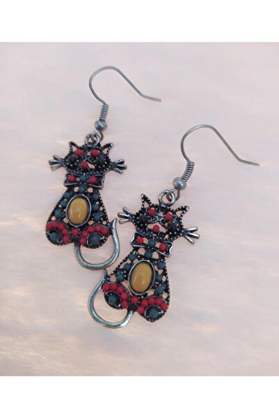 Hd Marketim Hdmarketim خمر أصيلة تتدلى لطيف Kediciktaşli الأقراط