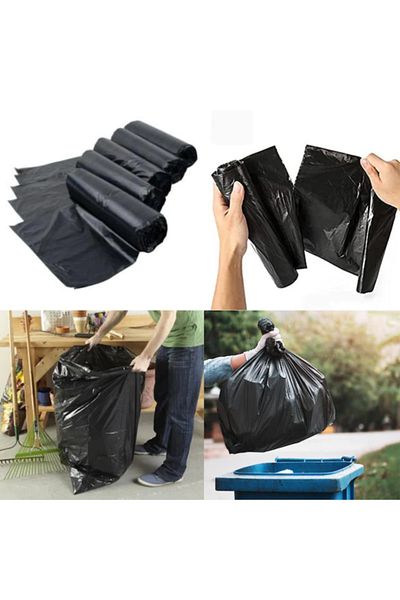 REFORMAK PLASTİK Jumbo Black Trash Bag - 600Gr 80X110 10 Rolls