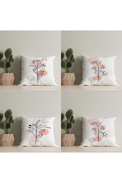 LadiesHome 4 bucăți de huse pentru perne digitale cu design special, cu două ...