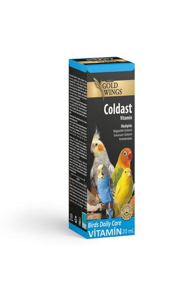 Gold Wings Premium Coldast Papağan Ve Kuş Vitamini