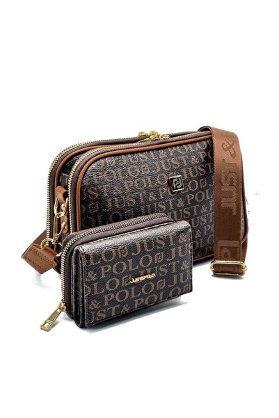 Just Polo مزيج حقيبة المحفظة النسائية