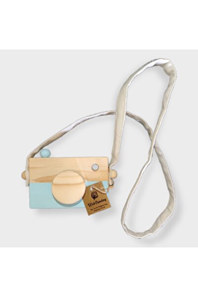 websunday كاميرا Waldorf الخشبية، لعبة تعليمية لكاميرا الأطفال 2 3 4 5 6 سنوا...