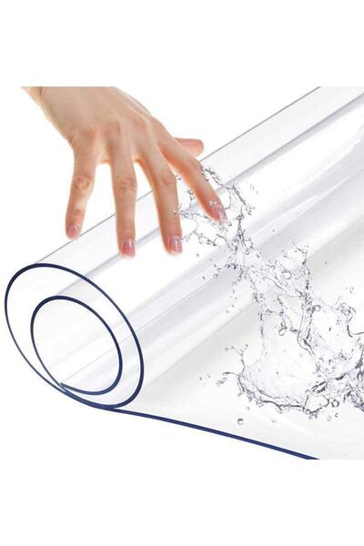 mavi ıhlamur Διαφανές τραπεζομάντιλο από PVC 1,5 mm, προστατευτικό