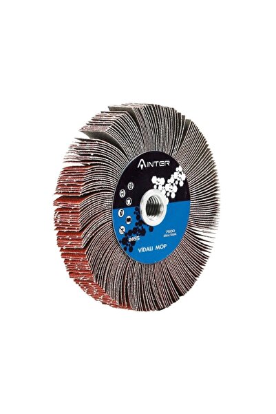 Interflex Inter Vidalı Mop Zımpara 115*20 P80