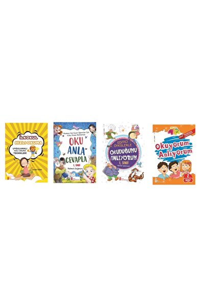 Ata Yayıncılık Ata 1.Sınıf Hızlı Okuma Seti (4 Kitap)